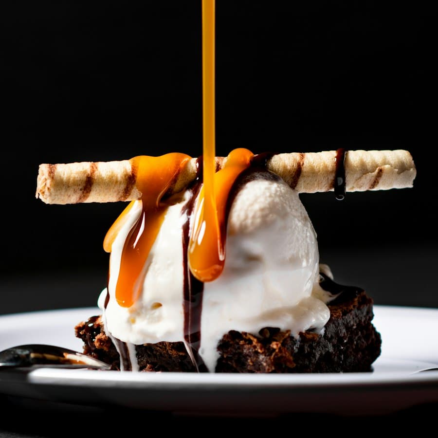 Brownie com Sorvete